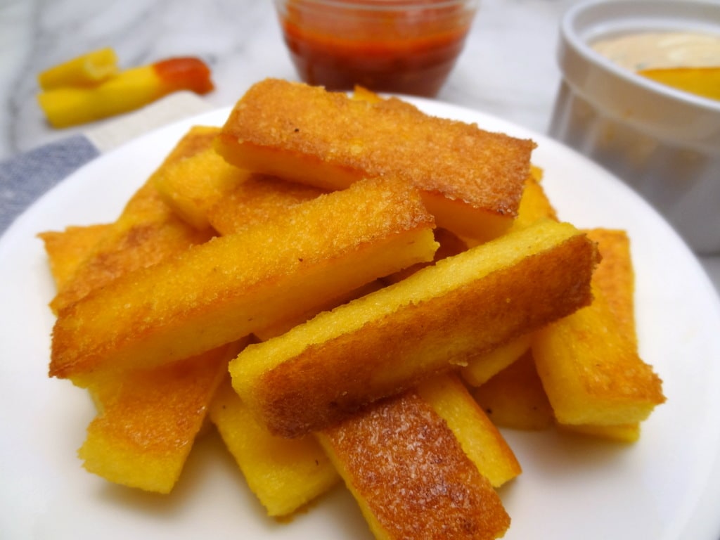 polenta, low calories, polenta with parmesan, bread substitute, less calories