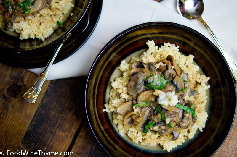 millet, mushrooms, healthy meal, healthy recipe